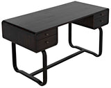 Noir Voltes Desk GDES185EB