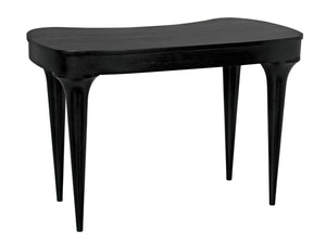 Noir Rennie Desk GDES198HB