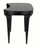 Noir Rennie Desk GDES198HB