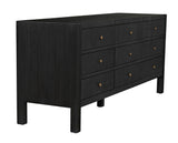 Noir Conrad 9 Drawer Dresser GDRE222P