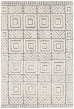 Genna 80% Wool + 20% Cotton Hand Knotted Contemporary Rug