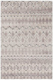 Chandra Rugs Genna 80% Wool + 20% Cotton Hand Knotted Contemporary Rug Grey 9' x 13'