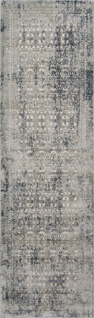 Momeni Genevieve GNV-3 Machine Made Traditional Distressed Design Indoor Area Rug Sage 8'11" x 12'6" GENEVGNV-3SAG8BC6