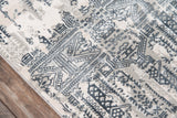 Momeni Genevieve GNV-4 Machine Made Traditional Distressed Design Indoor Area Rug Grey 8'11" x 12'6" GENEVGNV-4GRY8BC6