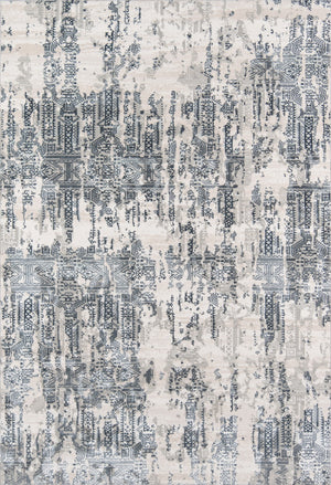 Momeni Genevieve GNV-4 Machine Made Traditional Distressed Design Indoor Area Rug Grey 8'11" x 12'6" GENEVGNV-4GRY8BC6