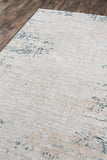 Momeni Genevieve GNV-4 Machine Made Traditional Distressed Design Indoor Area Rug Silver 8'11" x 12'6" GENEVGNV-4SVL8BC6