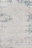 Momeni Genevieve GNV-4 Machine Made Traditional Distressed Design Indoor Area Rug Silver 8'11" x 12'6" GENEVGNV-4SVL8BC6