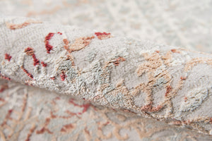 Momeni Genevieve GNV-5 Machine Made Traditional Distressed Design Indoor Area Rug Red 8'11" x 12'6" GENEVGNV-5RED8BC6