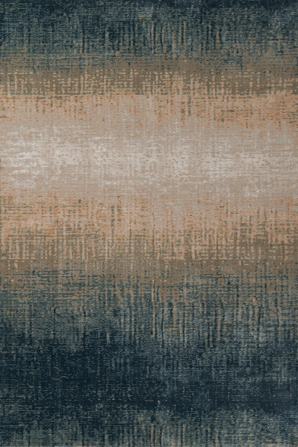 Momeni Genevieve GNV-8 Machine Made Contemporary Ombre Indoor Area Rug Blue 8'11" x 12'6" GENEVGNV-8BLU8BC6