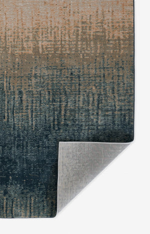 Momeni Genevieve GNV-8 Machine Made Contemporary Ombre Indoor Area Rug Blue 8'11" x 12'6" GENEVGNV-8BLU8BC6