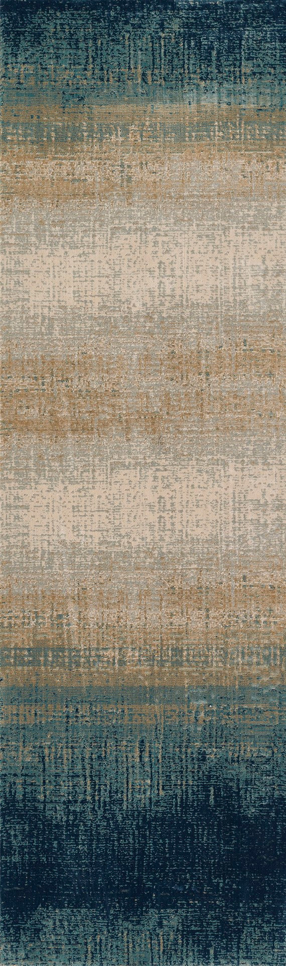 Momeni Genevieve GNV-8 Machine Made Contemporary Ombre Indoor Area Rug Blue 8'11" x 12'6" GENEVGNV-8BLU8BC6