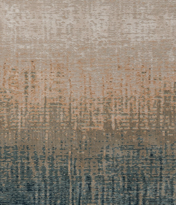 Momeni Genevieve GNV-8 Machine Made Contemporary Ombre Indoor Area Rug Blue 8'11" x 12'6" GENEVGNV-8BLU8BC6
