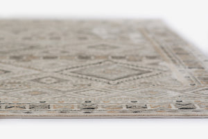 Momeni Genevieve GNV10 Machine Made Traditional Geometric Indoor Area Rug Ivory 8'11" x 12'6" GENEVGNV10IVY8BC6