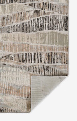 Momeni Genevieve GNV11 Machine Made Contemporary Abstract Indoor Area Rug Grey 8'11" x 12'6" GENEVGNV11GRY8BC6