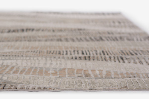 Momeni Genevieve GNV11 Machine Made Contemporary Abstract Indoor Area Rug Grey 8'11" x 12'6" GENEVGNV11GRY8BC6