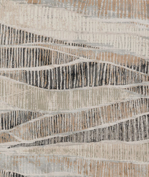 Momeni Genevieve GNV11 Machine Made Contemporary Abstract Indoor Area Rug Grey 8'11" x 12'6" GENEVGNV11GRY8BC6