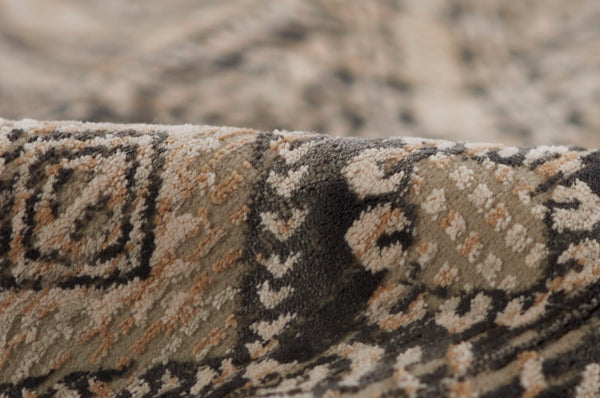 Momeni Genevieve GNV12 Machine Made Southwestern Geometric Indoor Area Rug Charcoal 8'11" x 12'6" GENEVGNV12CHR8BC6