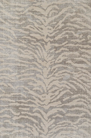 Momeni Genevieve GNV14 Machine Made Contemporary Animal Print Indoor Area Rug Grey 8'11" x 12'6" GENEVGNV14GRY8BC6