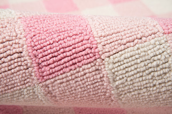 Momeni Geo GEO31 Hand Hooked Contemporary Geometric Indoor Area Rug Pink 7'6" x 9'6" GEO00GEO31PNK7696