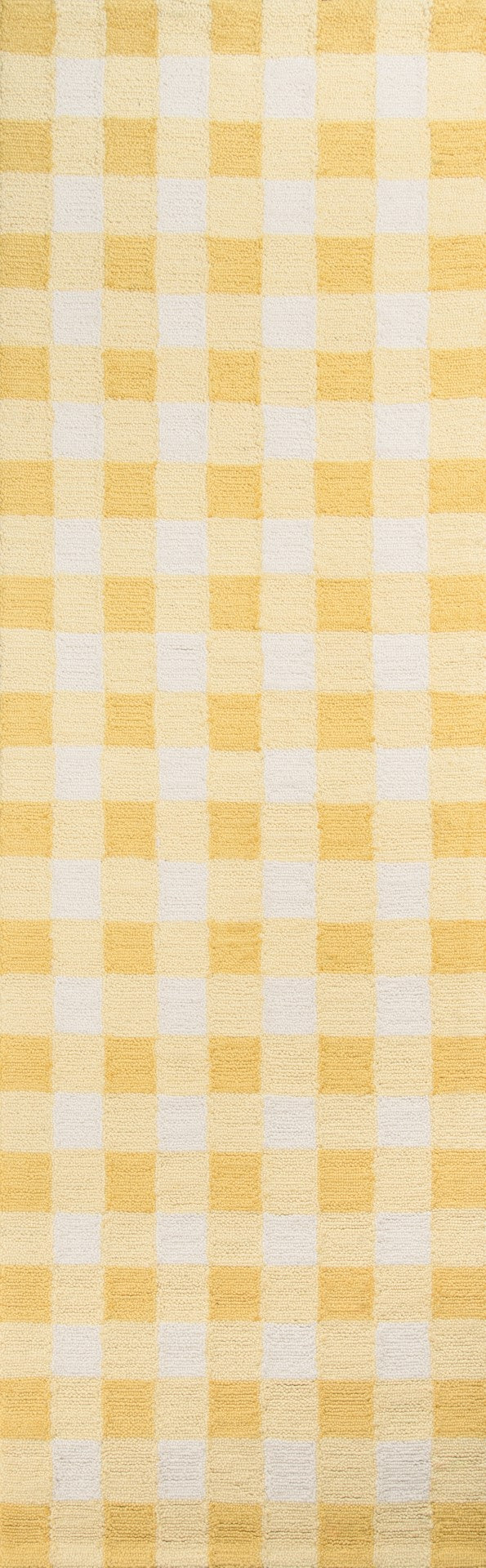 Momeni Geo GEO31 Hand Hooked Contemporary Geometric Indoor Area Rug Yellow 7'6" x 9'6" GEO00GEO31YEL7696