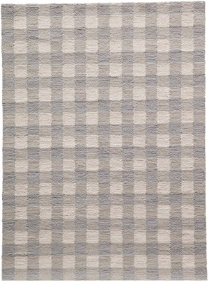 Momeni Geo India GEI31 Hand Made Contemporary Geometric Indoor Area Rug Grey 7'6" x 9'6" GEOINGEI31GRY7696