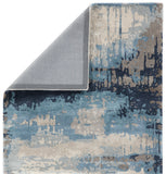 Jaipur Living Benna Handmade Abstract Blue/ Gray Area Rug (10'X14')