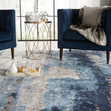 Jaipur Living Benna Handmade Abstract Blue/ Gray Area Rug (10'X14')