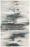 Jaipur Living Ryenn Handmade Abstract Teal/ Gray Area Rug (10'X14')