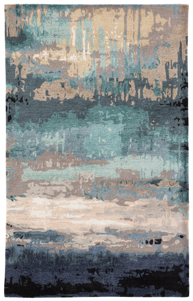 Tonya - Green, Hand-Tufted Wool & Viscose Soft Area Rug Carpet