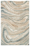 Jaipur Living Genesis Collection GES33 Atha 60% Wool 40% Viscose Handmade Contemporary Abstract Rug RUG148125