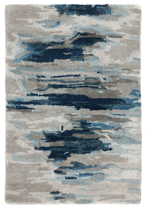 Jaipur Living Genesis Collection GES40 Ryenn 65% Viscose 35% Wool Handmade Contemporary Abstract Rug RUG145790