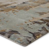 Jaipur Living Matcha Handmade Abstract Gray/ Gold Area Rug (9'X13')