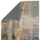 Jaipur Living Matcha Handmade Abstract Gray/ Gold Area Rug (9'X13')