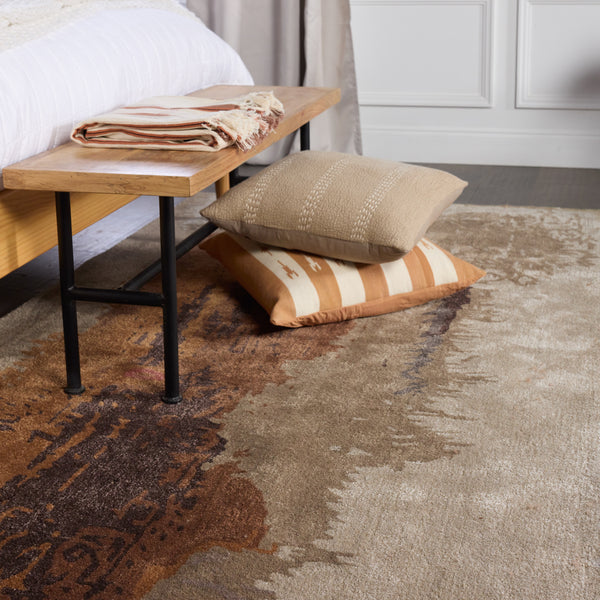 Jaipur Living Genesis Collection GES52 Juna 60% Wool 40% Viscose Handmade Modern Abstract Rug RUG151604