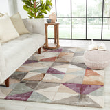 Jaipur Living Genesis Collection GES58 Ruban 65% Viscose 35% Wool Handmade Modern Geometric Rug RUG153401