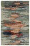 Genesis Ryenn GES61 Hand Tufted 65% Viscose 35% Wool Abstract Area Rug