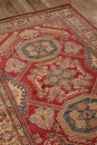 Momeni Ghazni GZ-02 Machine Made Traditional Oriental Indoor Area Rug Red 9'3" x 12'6" GHAZNGZ-02RED93C6