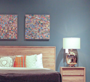 LH Imports Gia 1 Drawer Nightstand GIA001