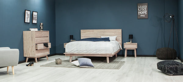 LH Imports Gia Bed GIA001QB