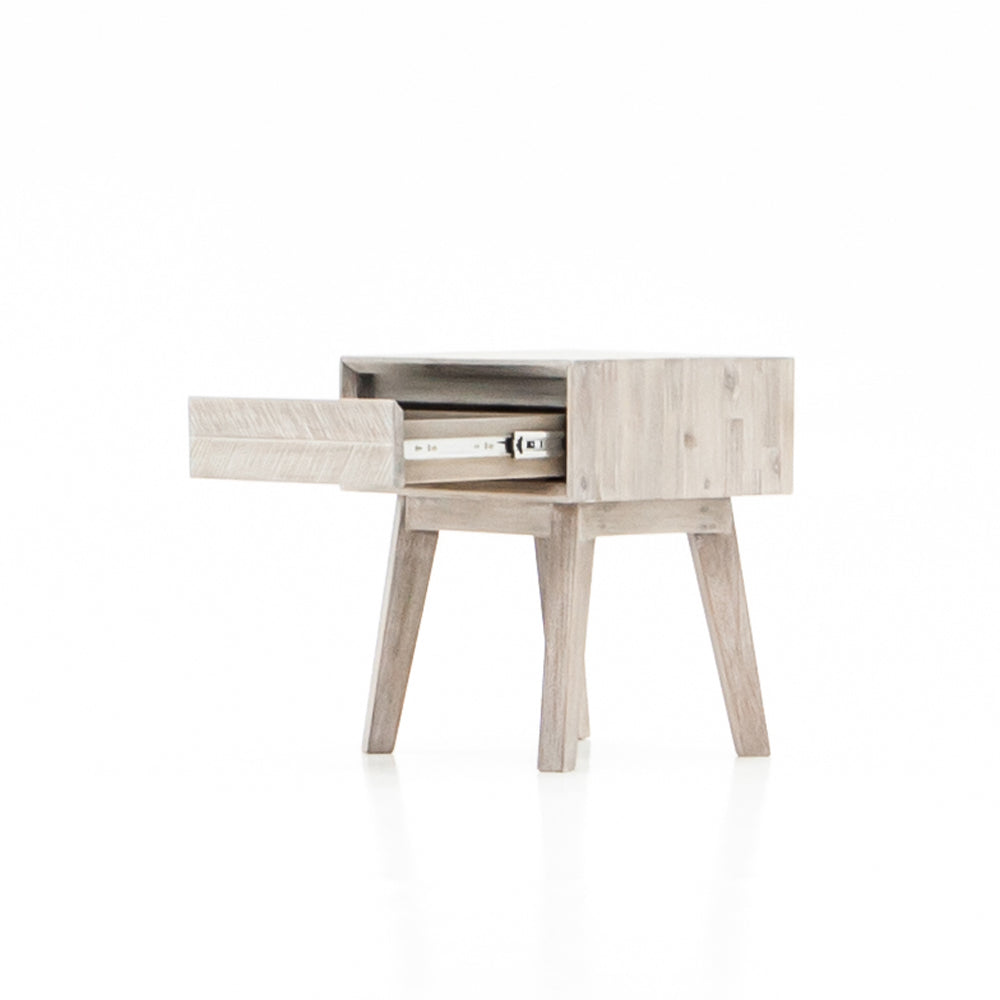 LH Imports Gia 2 Drawer Nightstand GIA002