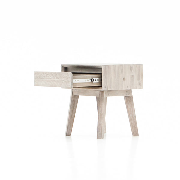 LH Imports Gia 2 Drawer Nightstand GIA002