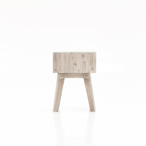 LH Imports Gia 2 Drawer Nightstand GIA002