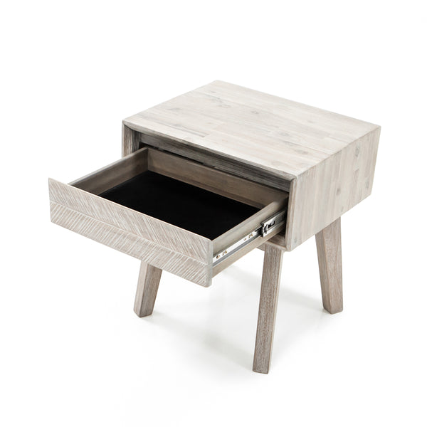 LH Imports Gia 2 Drawer Nightstand GIA002