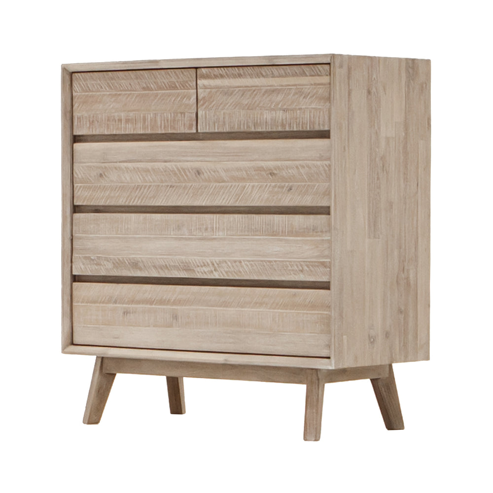 LH Imports Gia 5 Drawer Chest GIA005