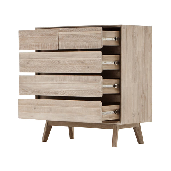 LH Imports Gia 5 Drawer Chest GIA005