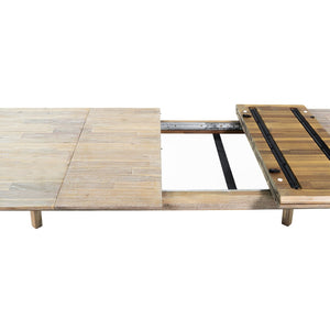 LH Imports Gia Extension Dining Table GIA011