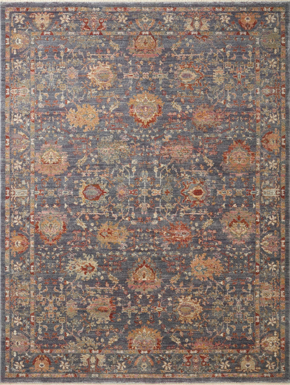 Loloi Giada GIA-01 95% Polypropylene, 5% Polyester Pile Power Loomed Traditional Rug GIADGIA-01GYMLB6F6