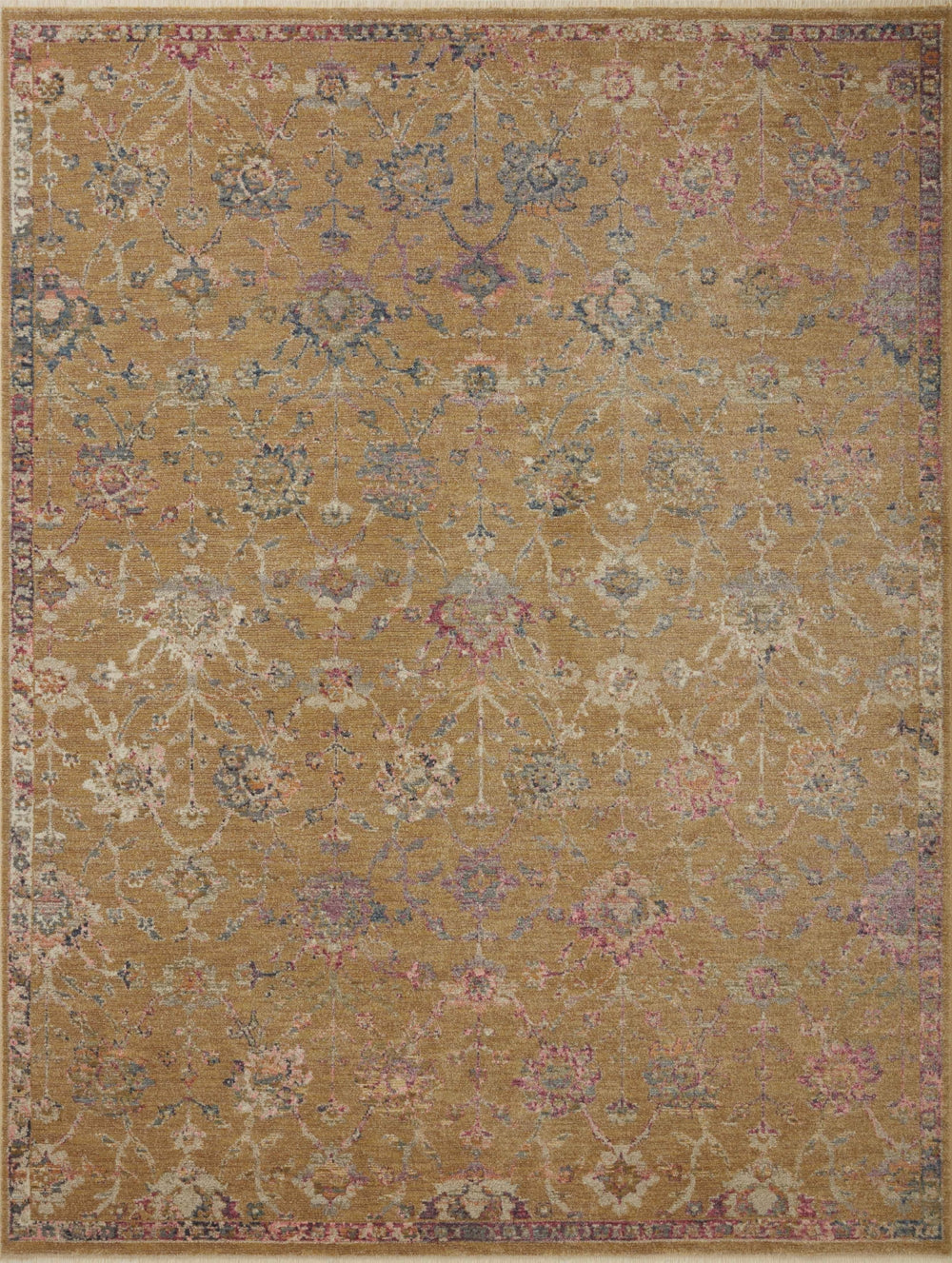 Loloi Giada GIA-05 95% Polypropylene, 5% Polyester Pile Power Loomed Traditional Rug GIADGIA-05GOMLB6F6