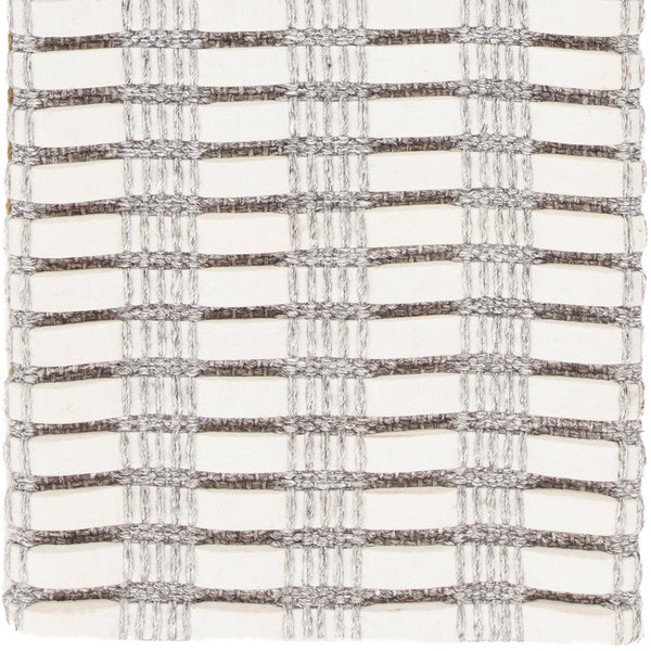 Chandra Rugs Gisela 70% Wool + 30% Viscose Hand-Woven Contemporary Rug Ivory 9' x 13'