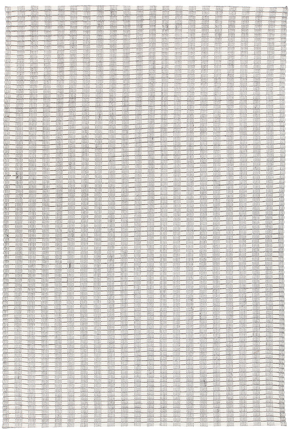 Chandra Rugs Gisela 70% Wool + 30% Viscose Hand-Woven Contemporary Rug Ivory 9' x 13'